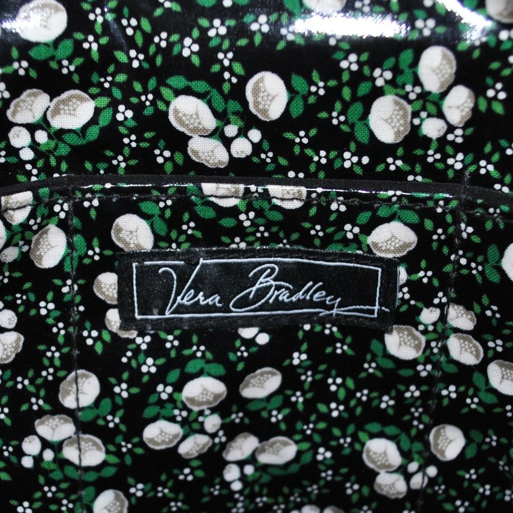 Vera Bradley Ultimate Baby Black Quilted Diaper Bag w/ Changing Pad - Picture 9 of 14
